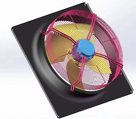 온실 창고를 위한 600-900mm 산업적 통풍 날개 큰 크기 EC 수직 냉각 Fan