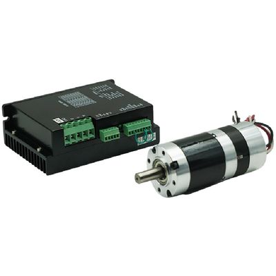 정확성 제어 장비를 위한 행성 트렌스미션과 56JBX DC24v 20-100W 붓을 쓸 필요가 없는 기어드 모터
