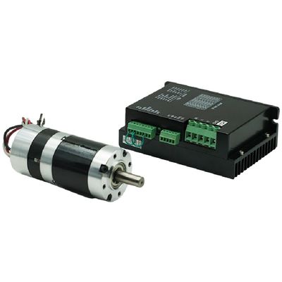 정확성 제어 장비를 위한 행성 트렌스미션과 56JBX DC24v 20-100W 붓을 쓸 필요가 없는 기어드 모터