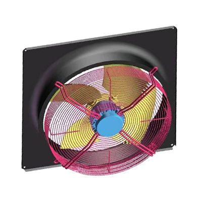 공랭식의 모듈 단위 동안 굴대인 380v 산업적 배기팬 3 단계 700 밀리미터