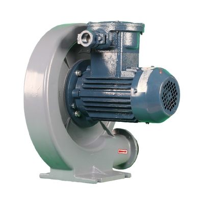 실버 / 회색 원심 류 플러워 팬 1000-3000RPM 침투 및 도크트 공기 공급