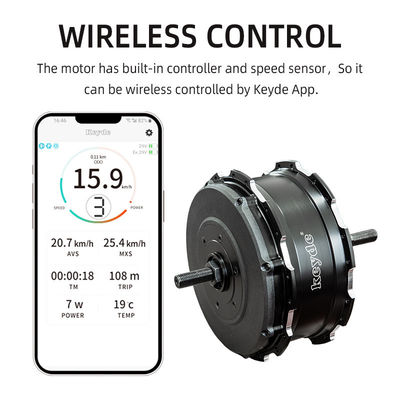 AC 브러시리스 DC 모터 100W-500W 토크 센싱 접는 자전거 허브 모터